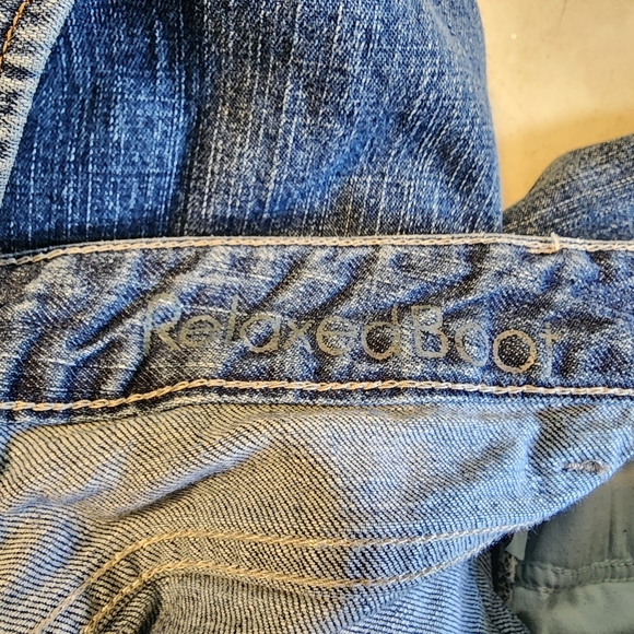 Calvin Klein. Y2K, 100% Cotton, relaxed boot cut jeans. Size: 29/8 - Picture 6 of 9